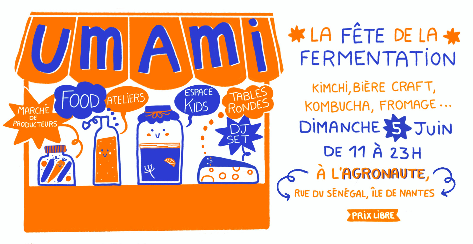 Lire la suite à propos de l’article UMAMI, la première fête de la fermentation nantaise!